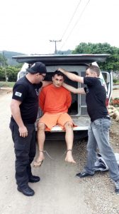 Adonis Leonardo Weber tem 27 anos, é natural de Rio do Sul, e estava preso por furto e receptação.